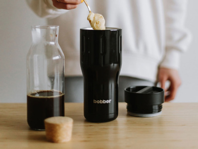 Термос питьевой, вакуумный, бытовой, тм bobber. Объем 0,47 литра. Артикул Tumbler-470 Black Coffee , размер 470 мл