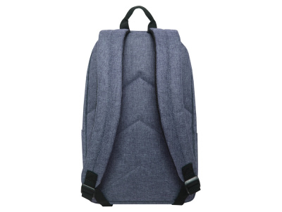 Рюкзак TORBER ГРАФФИТИ, серый с карманом черного цвета, полиэстер меланж, 42 х 29 x 19 см