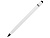 Вечный карандаш Eternal со стилусом и ластиком, белый