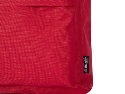 Байрон рюкзак для 14-дюймового ноутбука объемом 16 л, изготовленный из переработанных материалов по стандарту GRS, красный