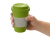 Термокружка Muffin из натуральных волокон, зеленое яблоко