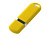 USB-флешка на 64 ГБ 3.0 USB, с покрытием soft-touch, жёлтый , размер 64Gb