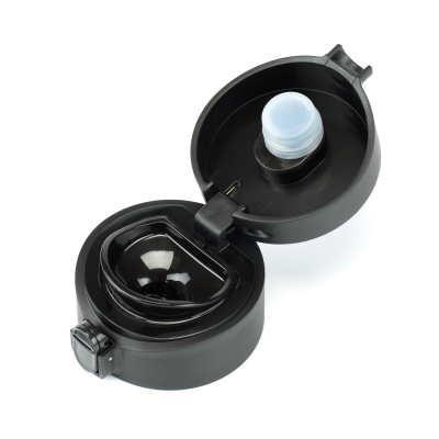 Термокружка Stinger, 0,5 л, сталь/пластик, серебристый, 6,7 x 6,7 x 22,4 см