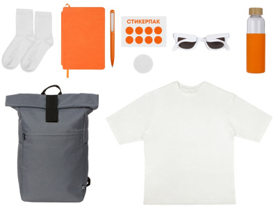 Welcome pack Welcome Aboard!, оранжевый , размер XL-2XL