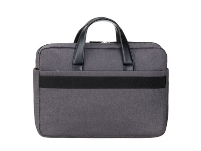 Сумка для ноутбука TORBER ВЕКТОР 14.1'', чёрный/серый, нейлон, 40 x 5 x 28 см, 5л