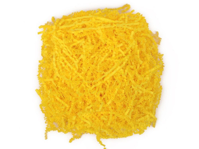 Бумажный наполнитель, 50 г., горчичный , размер 50 г