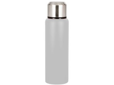 Вакуумный термос Story, тубус, средне-серый