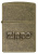 Зажигалка ZIPPO Classic с покрытием Antique Brass, латунь/сталь, золотистая, матовая, 38x13x57 мм