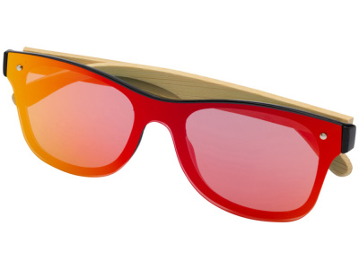 Солнцезащитные очки Tan с бамбуковыми дужками - Желтый