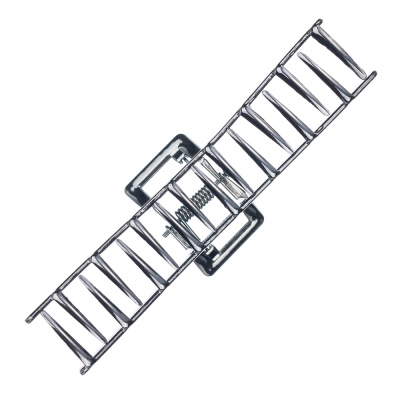 Заколка-краб Dewal Beauty, цвет серебряный