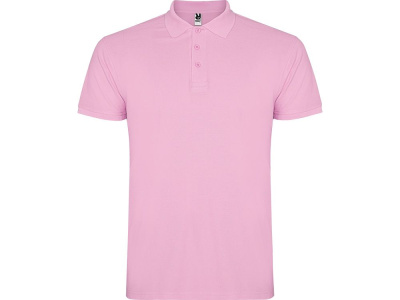 Рубашка поло Star мужская, светло-розовый , размер 2XL