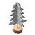 Украшение новогоднее елка серый
