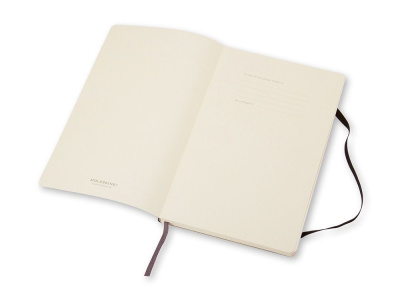 Записная книжка Moleskine Classic Soft (нелинованный), Pocket (9х14 см), черный , размер A6