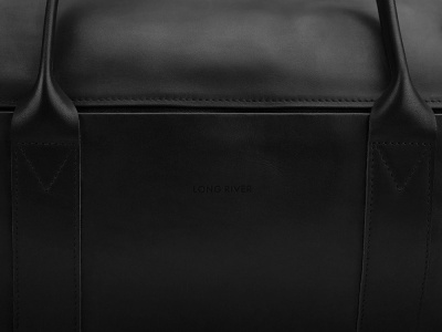 Дорожная сумка Угра, черный , размер С лого