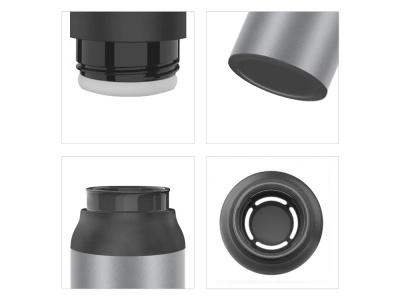 Термокружка из нерж. стали тм THERMOcafe TCSB-800SY (GY) 0,8L