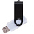 Флешка TWIST WHITE COLOR Белая с черным 4015.08.4ГБ