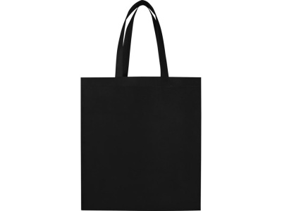 Экосил эко-сумка с ластовицей из нетканого материала, переработанного по стандарту GRS, объемом 12 л, черный