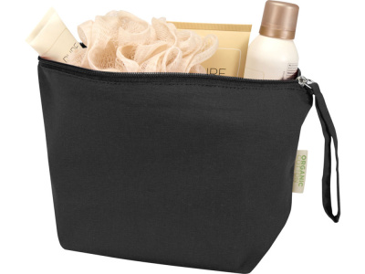 Косметичка Odisha из органического материала OCS, 180 г/м², 3 л, черный