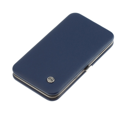 Маникюрный набор GD, 7 пр. Футляр: искусственная кожа, цвет синий