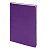 Бизнес-блокнот SMARTI, A5, фиолетовый, мягкая обложка, в клетку