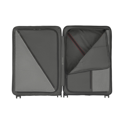 Чемодан VICTORINOX Airox Advanced, серо-синий матовый, 100% поликарбонат Makrolon, 50x32x75 см, 103