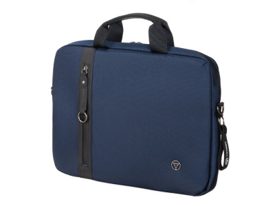 Сумка для ноутбука TORBER ВЕКТОР 15.6'', синий, нейлон/полиэстер, 40 x 5 x 30 см, 5л