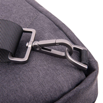 Сумка на плечо CORE, серый, 100% полиэстер