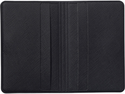 Футляр-книжка на 4-е карты с RFID Favor, черный