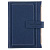 Записная книжка Pierre Cardin в обложке, синяя, 21,5 х 15,5, 3,5 см