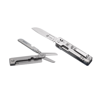 Мультитул Stinger, 92 х 30 мм, 15 функций, сталь, серебристый, в картонной коробке