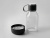 Бутылка для воды 2-в-1 Dog Bowl Bottle со съемной миской для питомцев, 1500 мл, черный