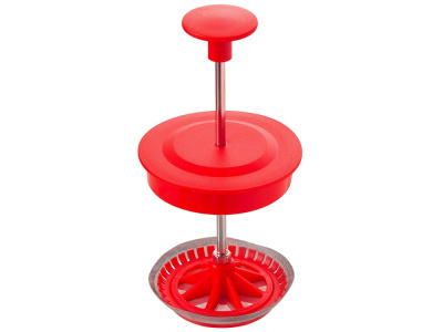 Пластиковый френч-пресс Savor, 350 мл, красный