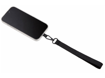Ремешок на руку для телефона Рист, черный