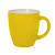 Кружка  ANNA, желтый, 310мл, тонкая керамика