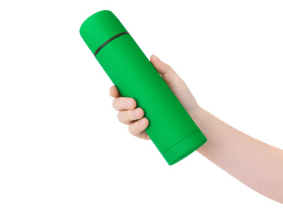 Термос Ямал Soft Touch, 500мл, зеленый классический