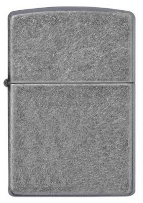 Зажигалка ZIPPO Classic с покрытием ™Plate, латунь/сталь, серебристая, матовая, 38x13x57 мм