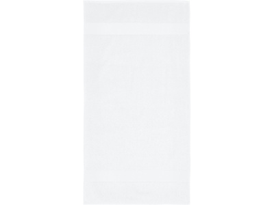 Хлопковое полотенце для ванной Charlotte 50x100 см с плотностью 450 г/м2, белый