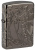 Зажигалка ZIPPO Armor® Wicca Design с покрытием Black Ice®, латунь/сталь, чёрная, 38x13x57 мм
