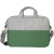 Конференц-сумка BEAM NOTE, серый/зеленый, 39х30х6.5 см, ткань верха:100% полиэсте, под-д:100%полиэст