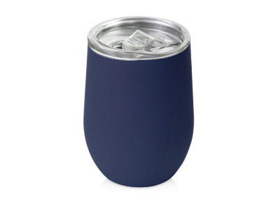 Подарочный набор с термокружкой и повербанком С2, 10000 mAh, темно-синий , размер 10000 mAh