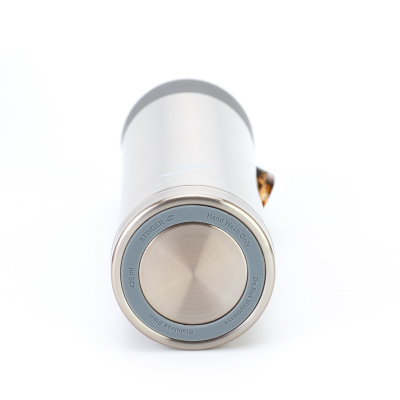 Термокружка Stinger, 0,42 л, сталь/пластик, золотой глянцевый, 7,5 х 6,9 х 22,2 см