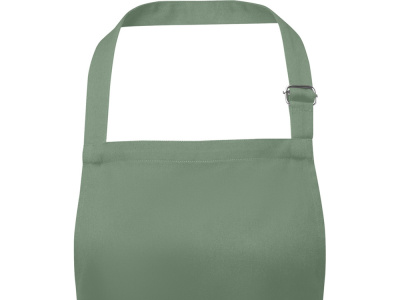 Фартук Andrea плотностью 240 г/м² с регулируемой завязкой на шее - Зеленый яркий