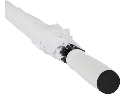 Зонт трость 23 Niel из переработанного ПЭТ-пластика, полуавтомат - Белый