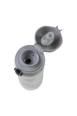 Термокружка Stinger, 0,42 л, сталь/пластик, белый с принтом, 7,4 x 6,7 x 22,4 см