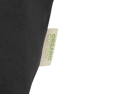 Косметичка Odisha из органического материала OCS, 180 г/м², 3 л, черный