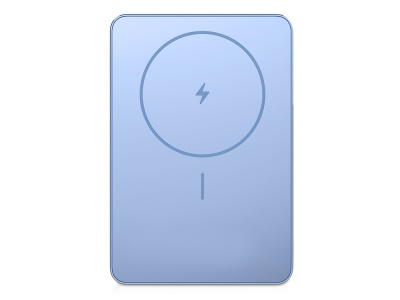 Внешний аккумулятор Xiaomi Super Slim Magnetic Power Bank 5000 Blue
