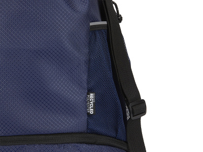 Nomad спортивная сумка из переработанного материала GRS с завязками и нижним отделением на 18 л, темно-синий