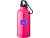 Бутылка Oregon с карабином 400мл, неоновый розовый