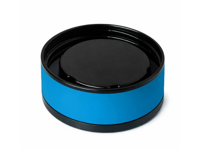 Термос Confident с покрытием soft-touch 420мл, голубой