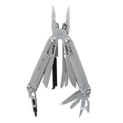 Мультитул Stinger, 113 х 22 мм, 21 функция, сталь, серебристый, в картонной коробке, в комплекте нейлоновый чехол